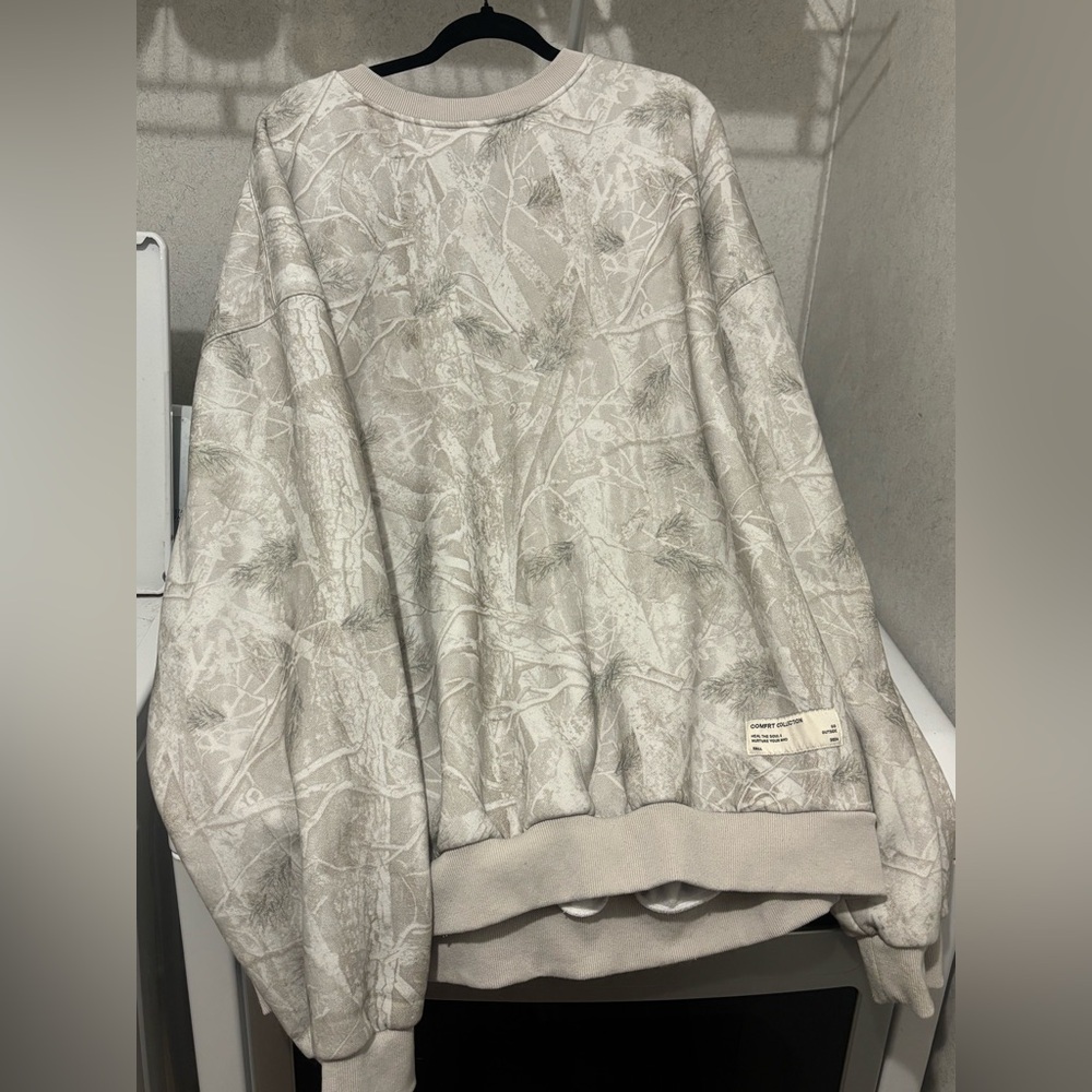 Comfrt camo crew neck